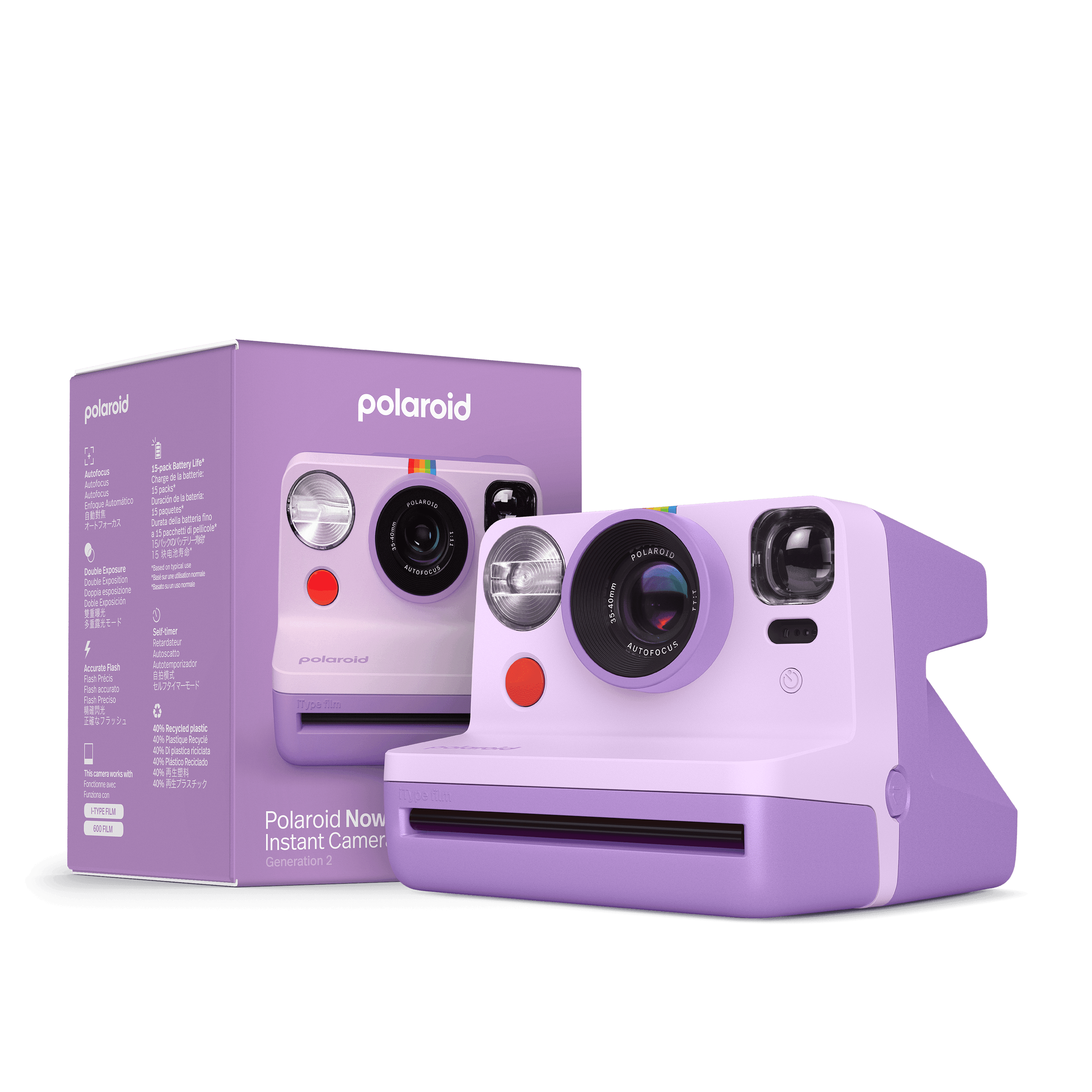 POLAROID NOW GENERATION 2 PURPLE