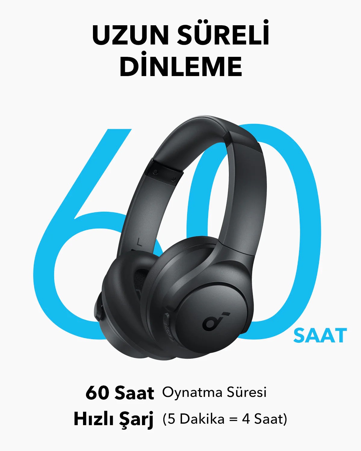Anker Soundcore Q11 Kulaklık Siyah - A3005