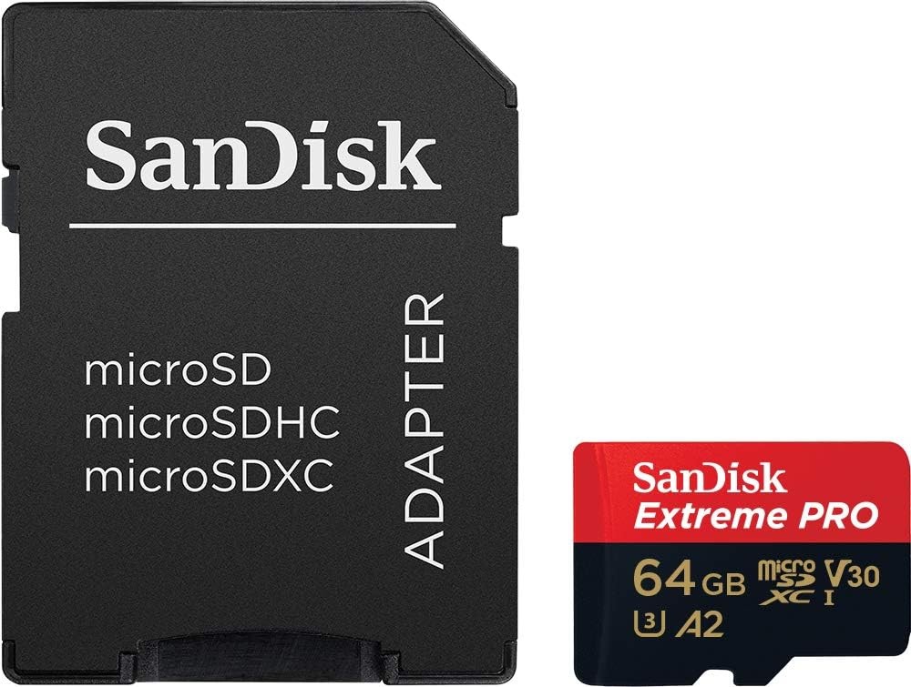 SANDISK EXTREME PRO MİCRO SD UHS I CARD 64 GB