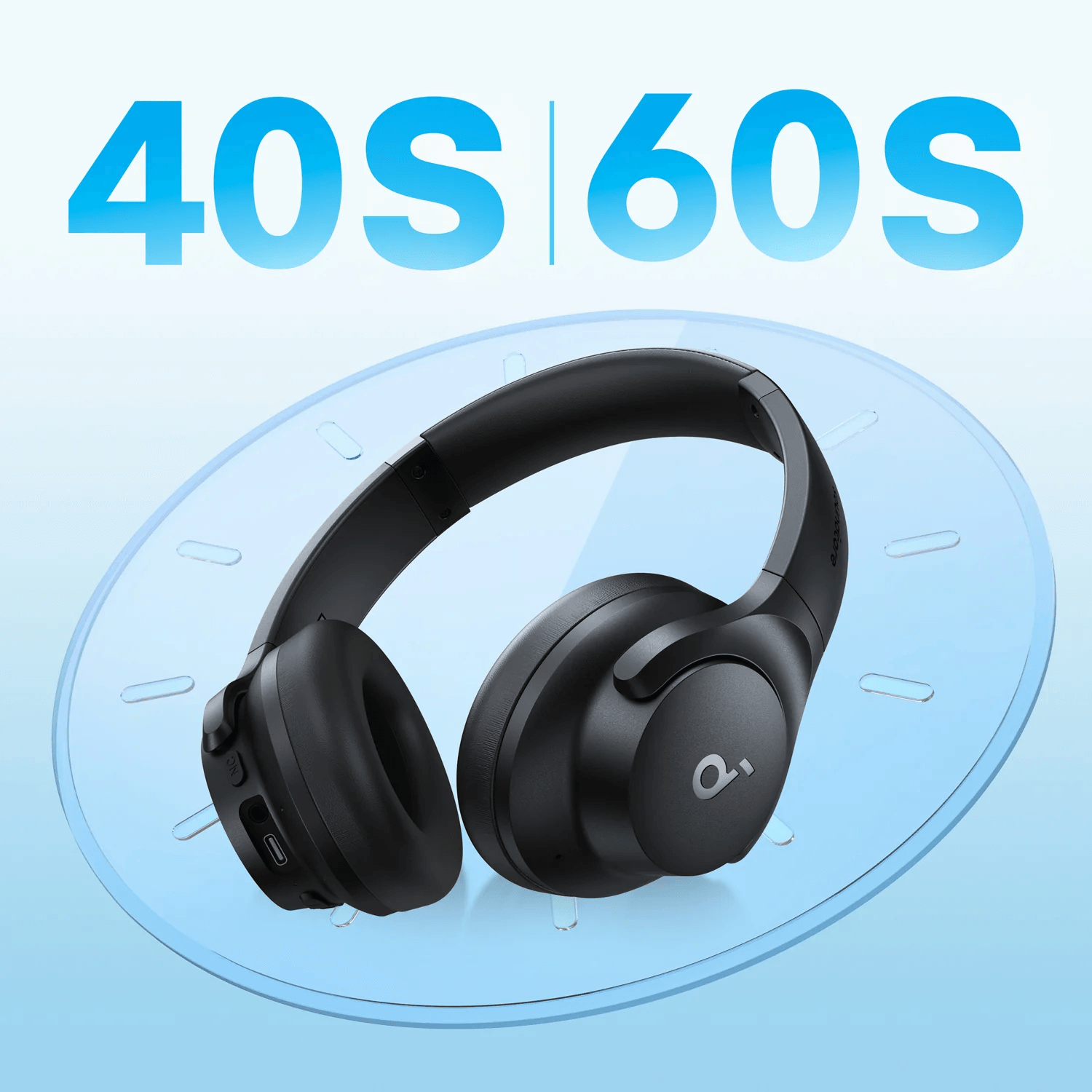 Anker Soundcore Q20İ BT Kulaklık-Siyah-A3004
