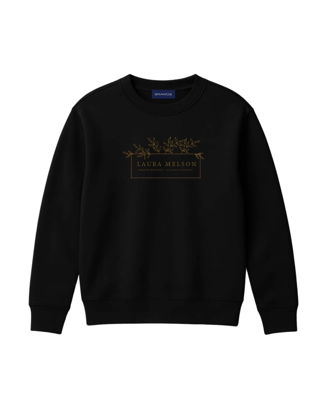 LAURA MELSON SİYAH SWEATSHIRT