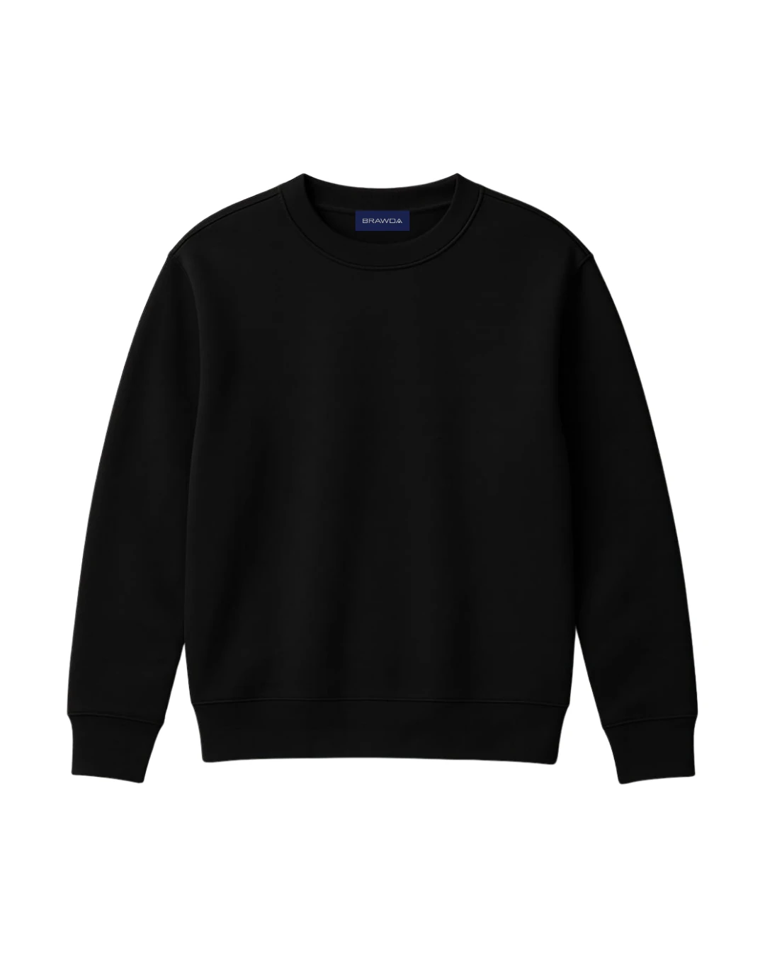 BRAWDA BASIC SWEATSHIRT SİYAH