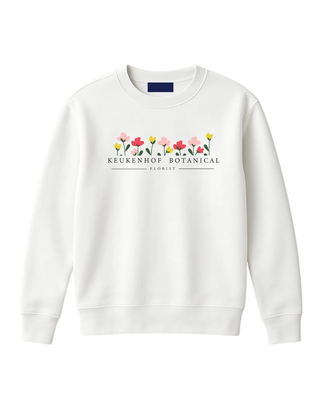 KEUKENHOF BEYAZ SWEATSHIRT