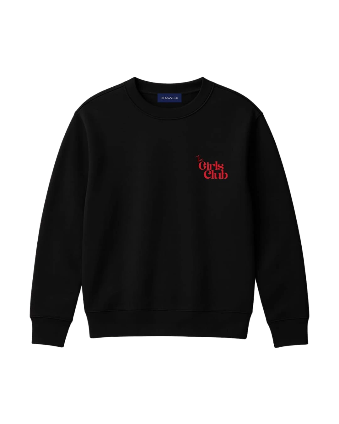 GIRLS CLUB SİYAH SWEATSHIRT