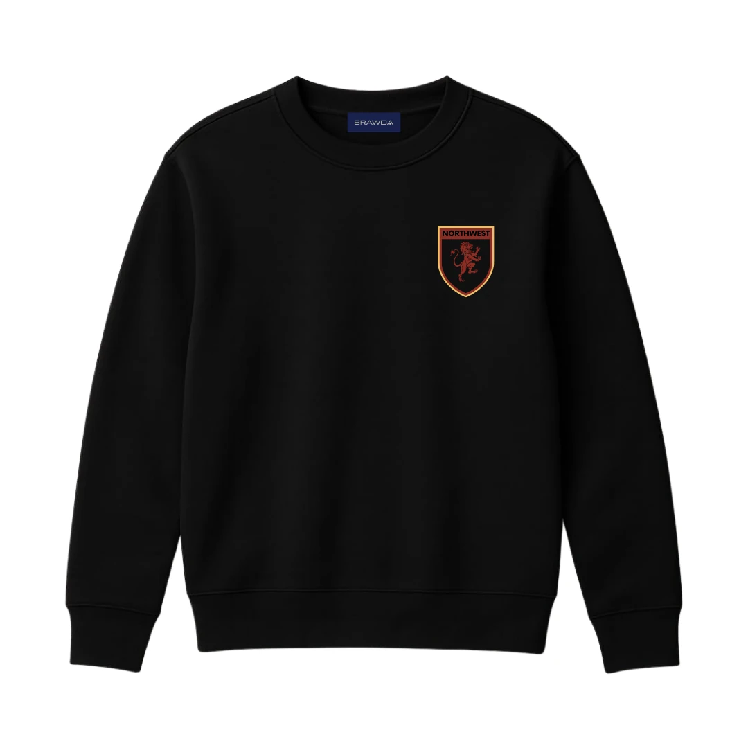 NORTHWEST SİYAH SWEATSHİRT