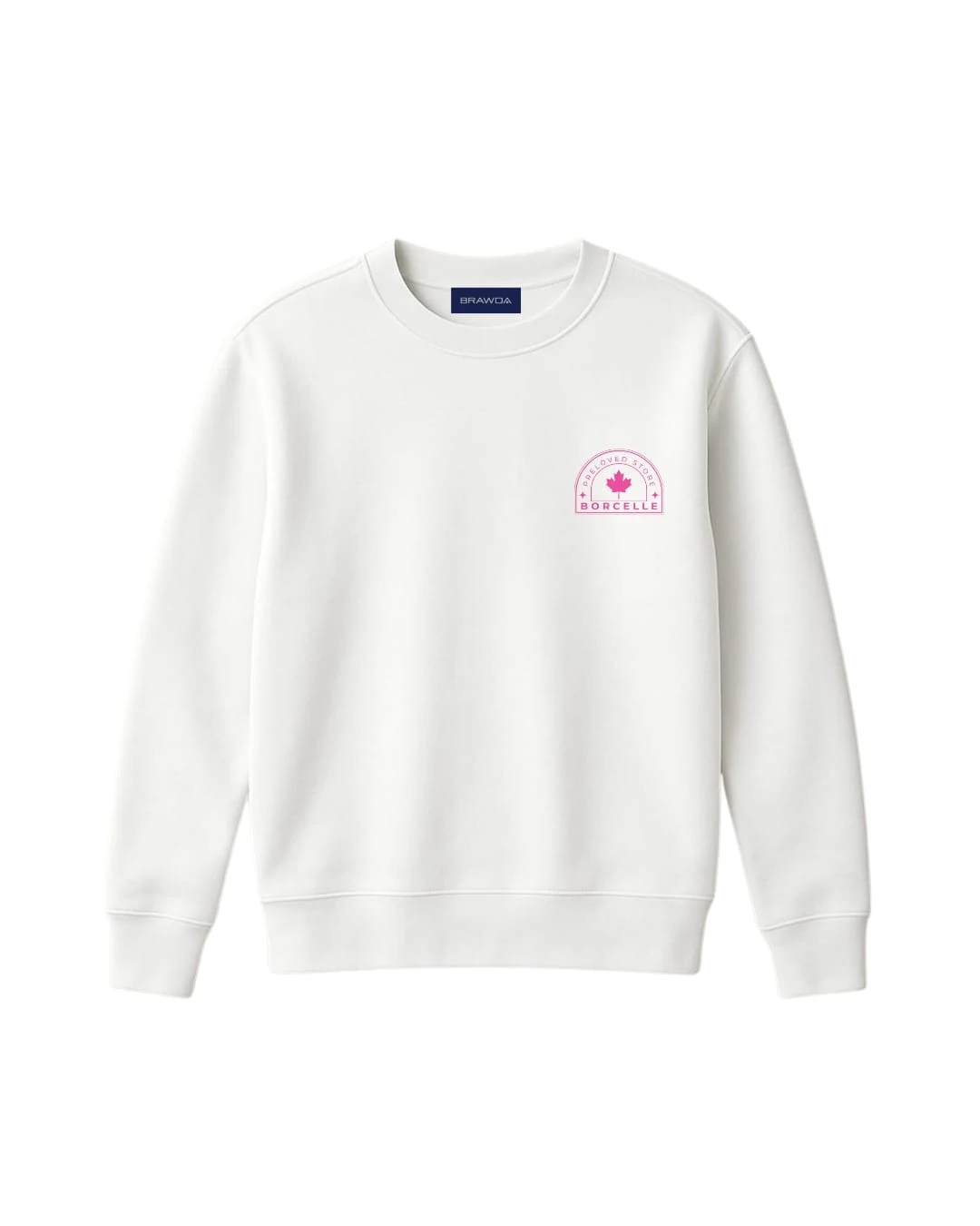 BORCELLE BEYAZ SWEATSHIRT