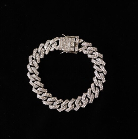 14mm Full Filled Prong Bracelet