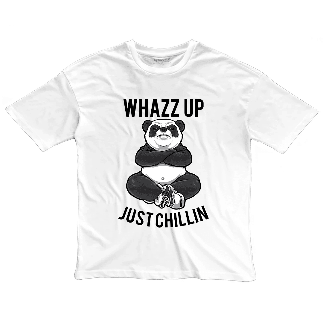 Panda Thug Chillin Oversize T-Shirt