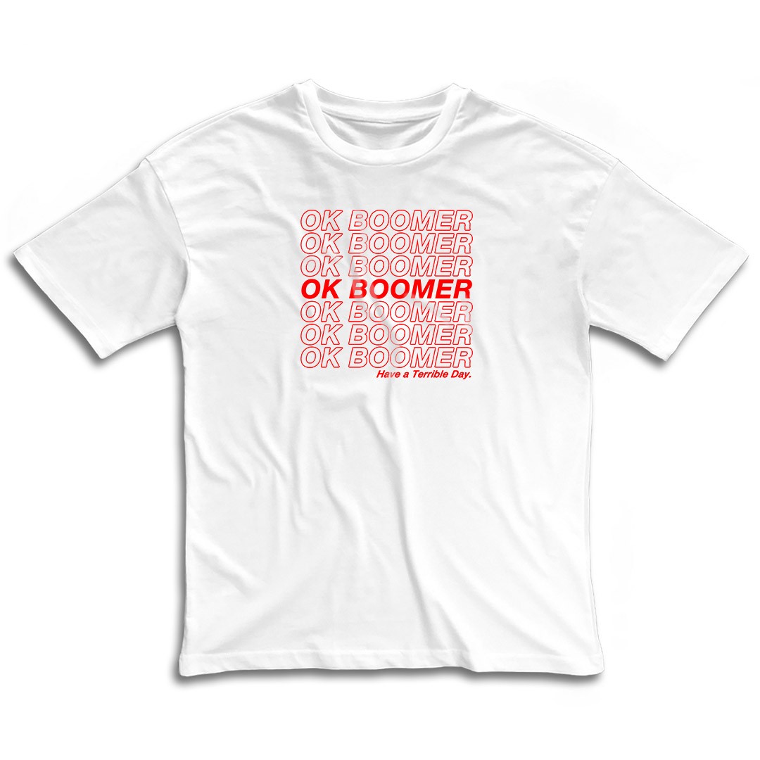 OK Boomer — Oversize T-shirt