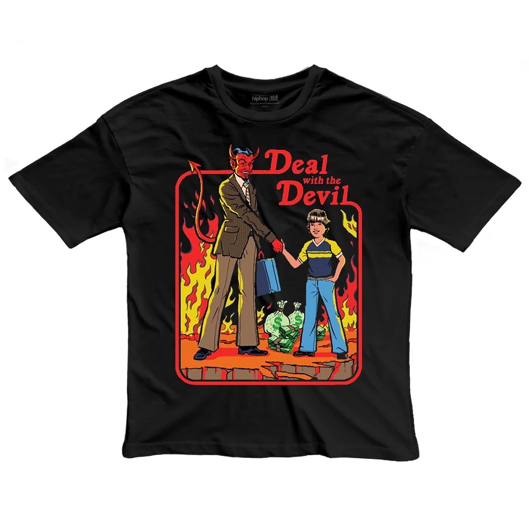 Deal With The Devil — Oversize T-Shirt