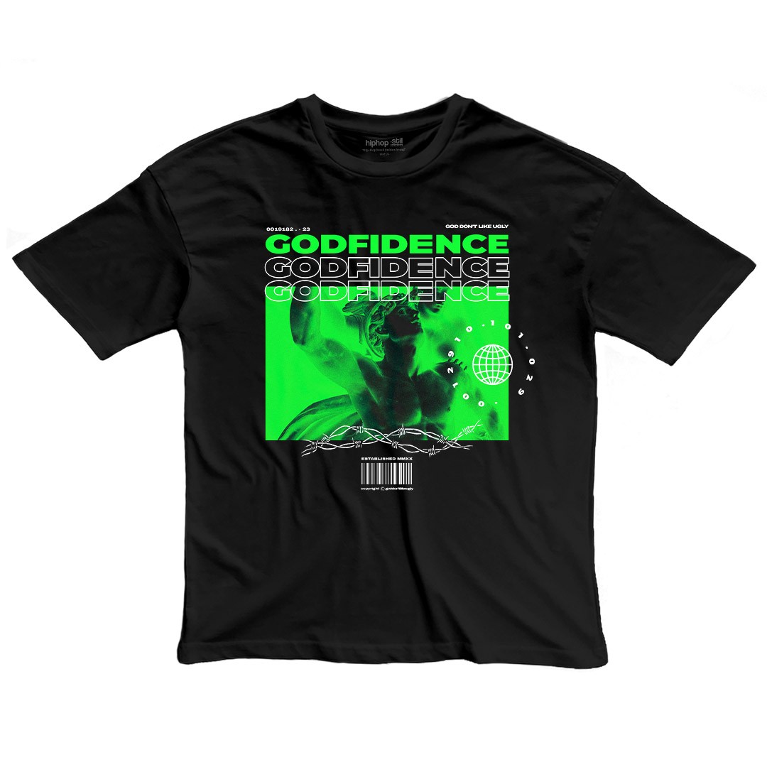 God Fidence — Oversize T-Shirt