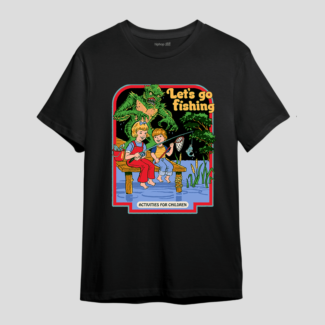 Let's Go Fishing — Oversize T-Shirt