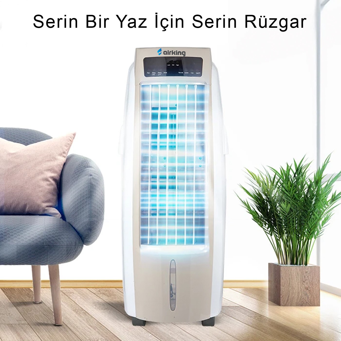 Airking Climax A 1315 Portatif Hava Soğutucu Beyaz