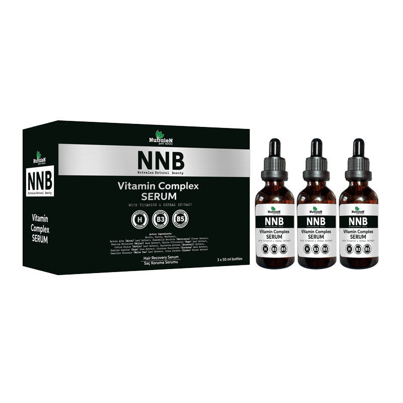 NNB Vitamin Complex Saç Serumu - Saç Dökülmesine Karşı Yoğun Güçlendirici ve Besleyici Serum