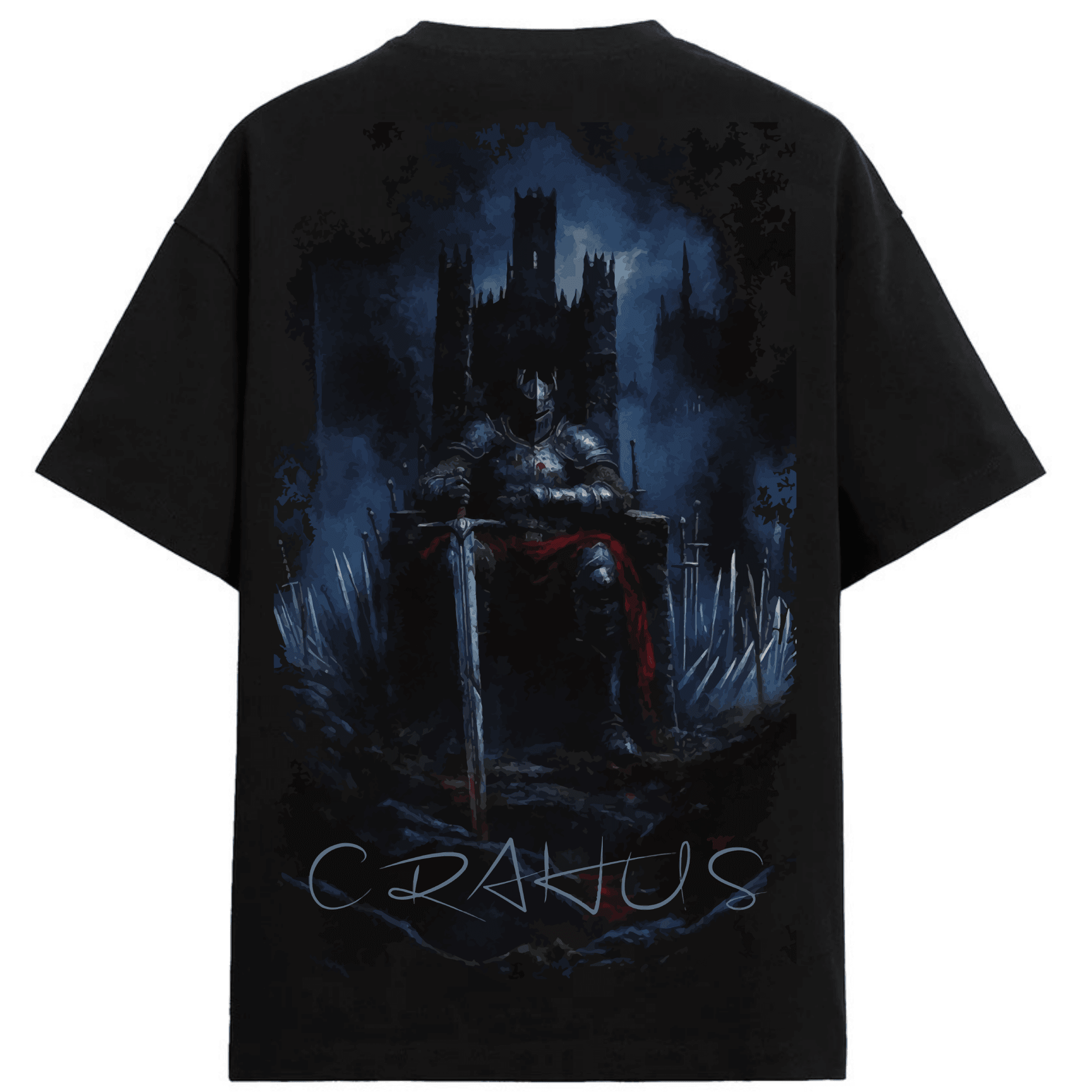 Oversize Baskılı T-shirt