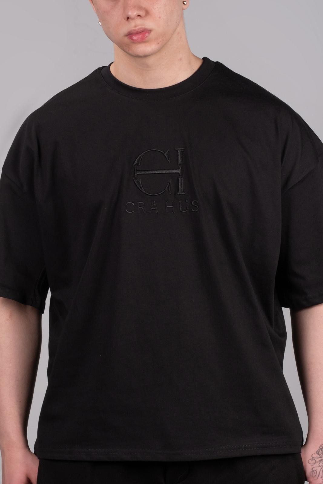 Oversize Basic T-shirt - SİYAH