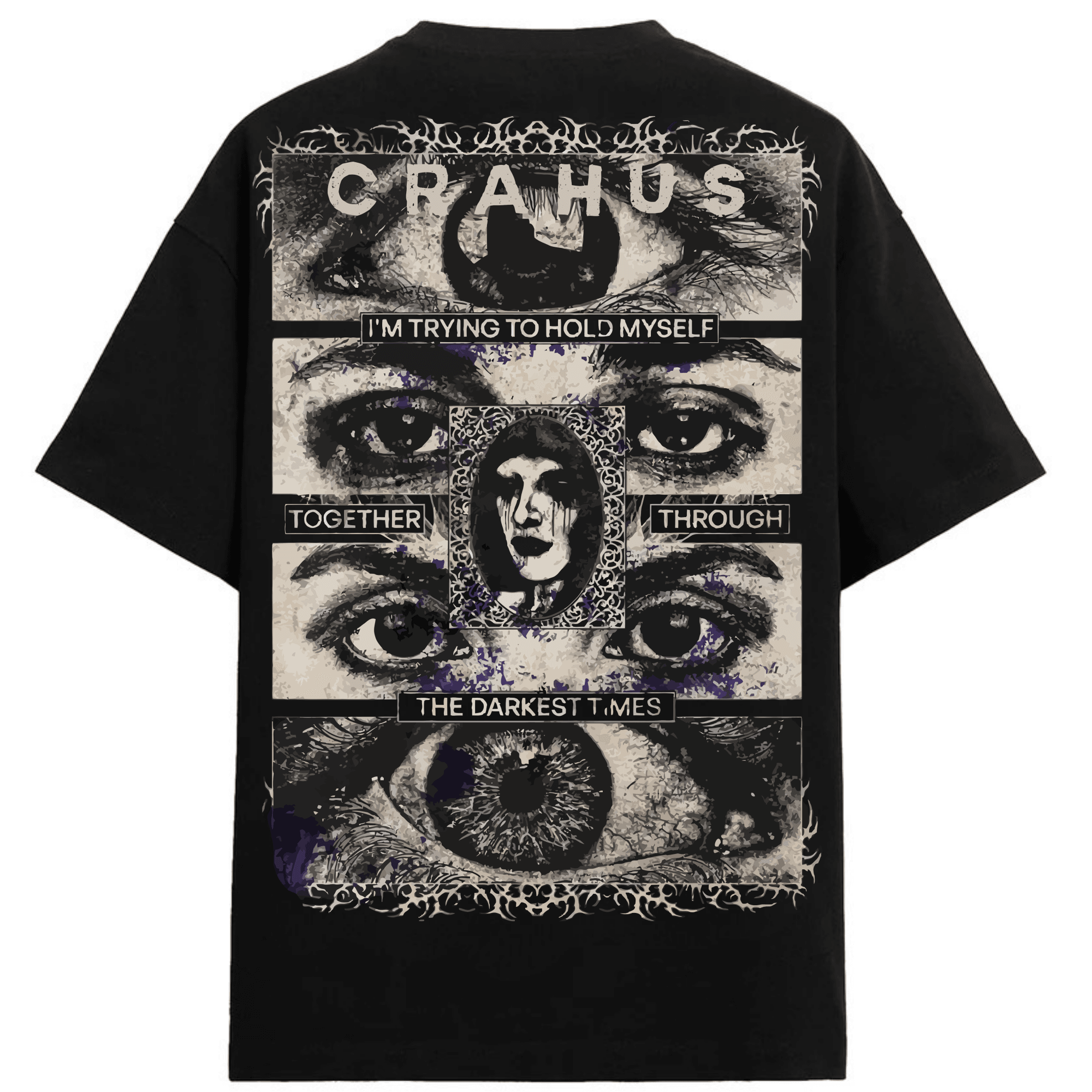 Oversize Baskılı T-shirt