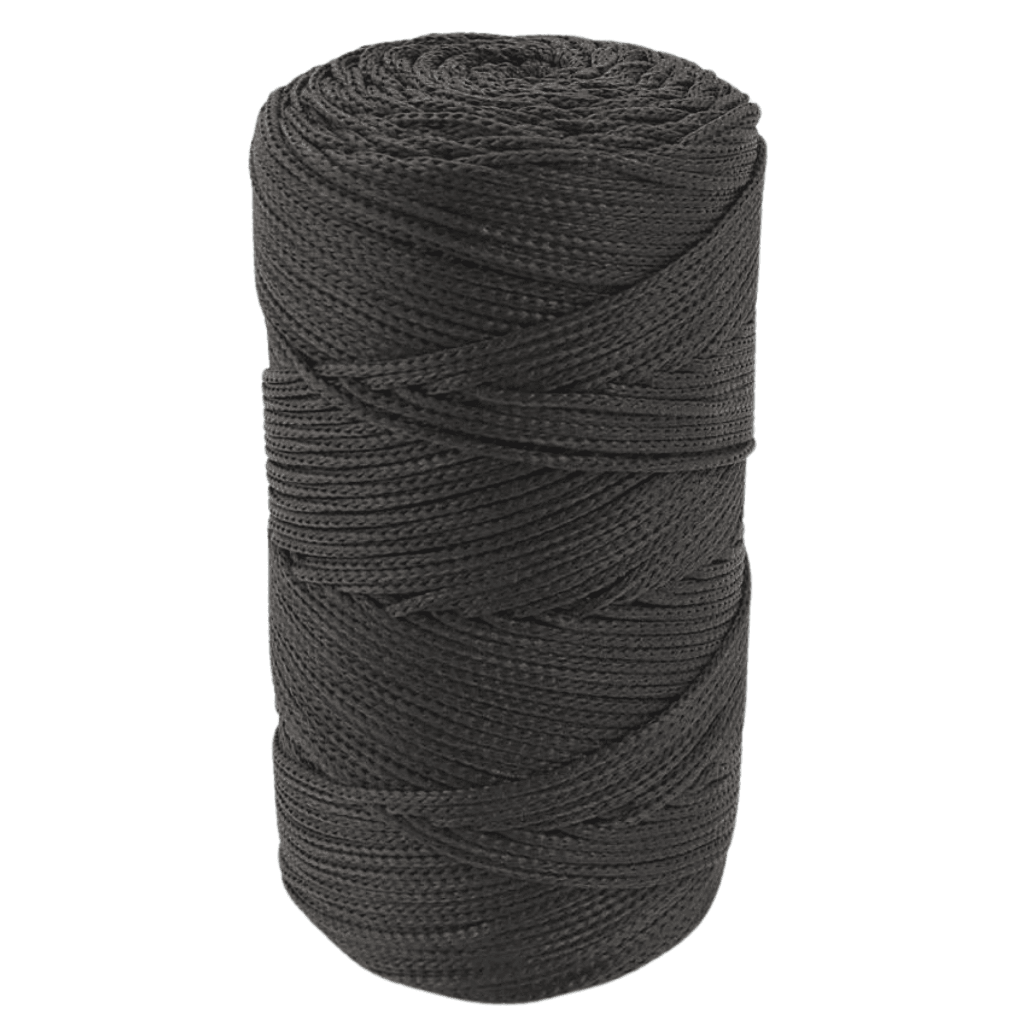 3 mm Polyester Makrome İpi - Koyu Kahve 001