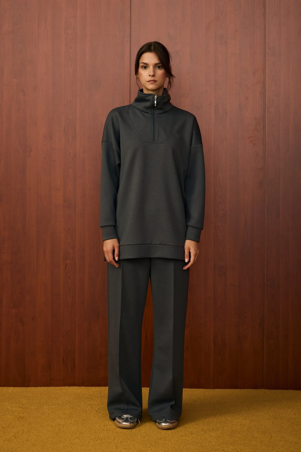 MERWİSH LOLLY BASİC TAKIM - ANTRASİT