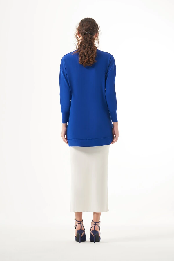 ADEN YAN YIRTMAÇLI TUNİK