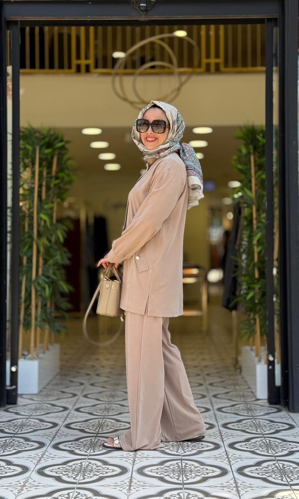 KLOOP PANTOLON TAKIM - BEJ