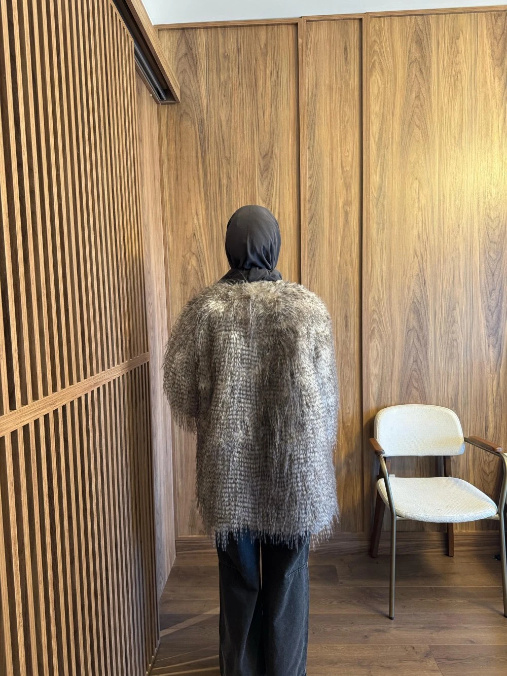 MERWİSH KÜRK - KAHVE