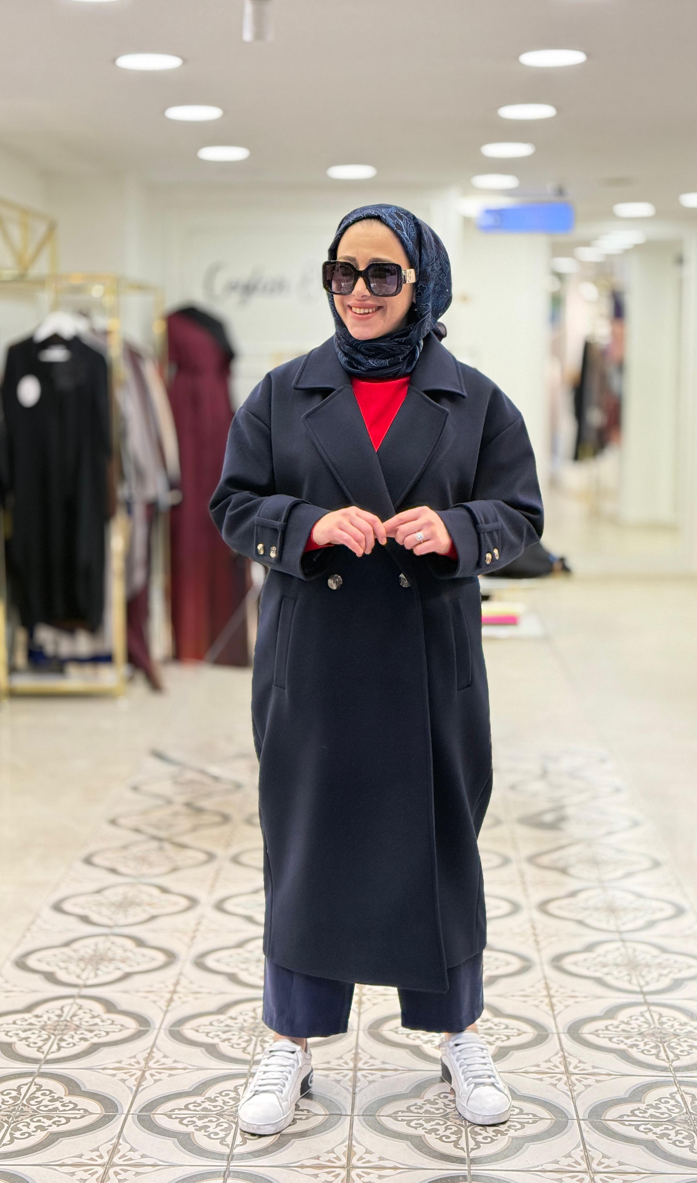 VİLOLET KABAN - LACİVERT