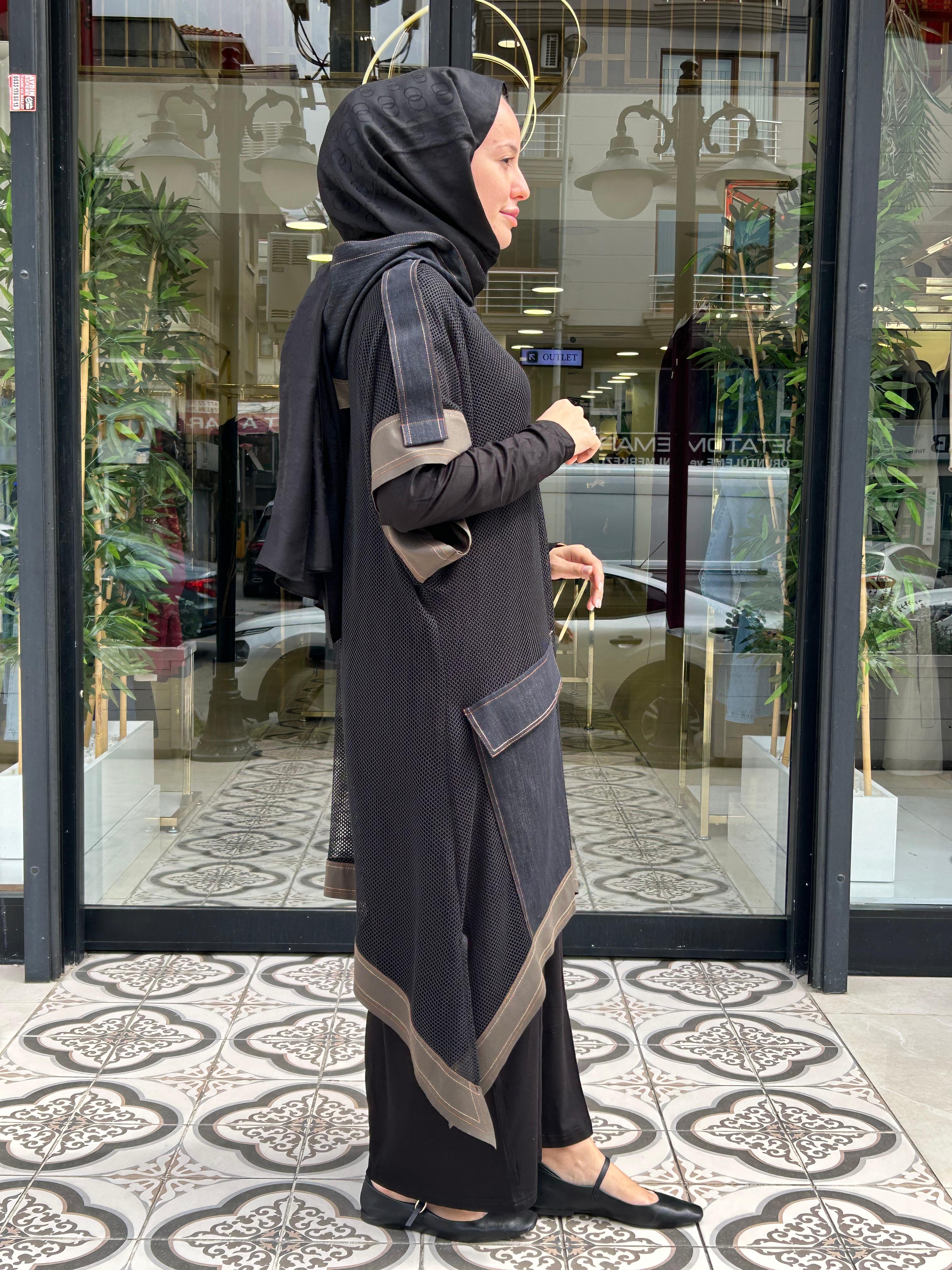 CEROMONY DENİM GARNİLİ FİLE KAP