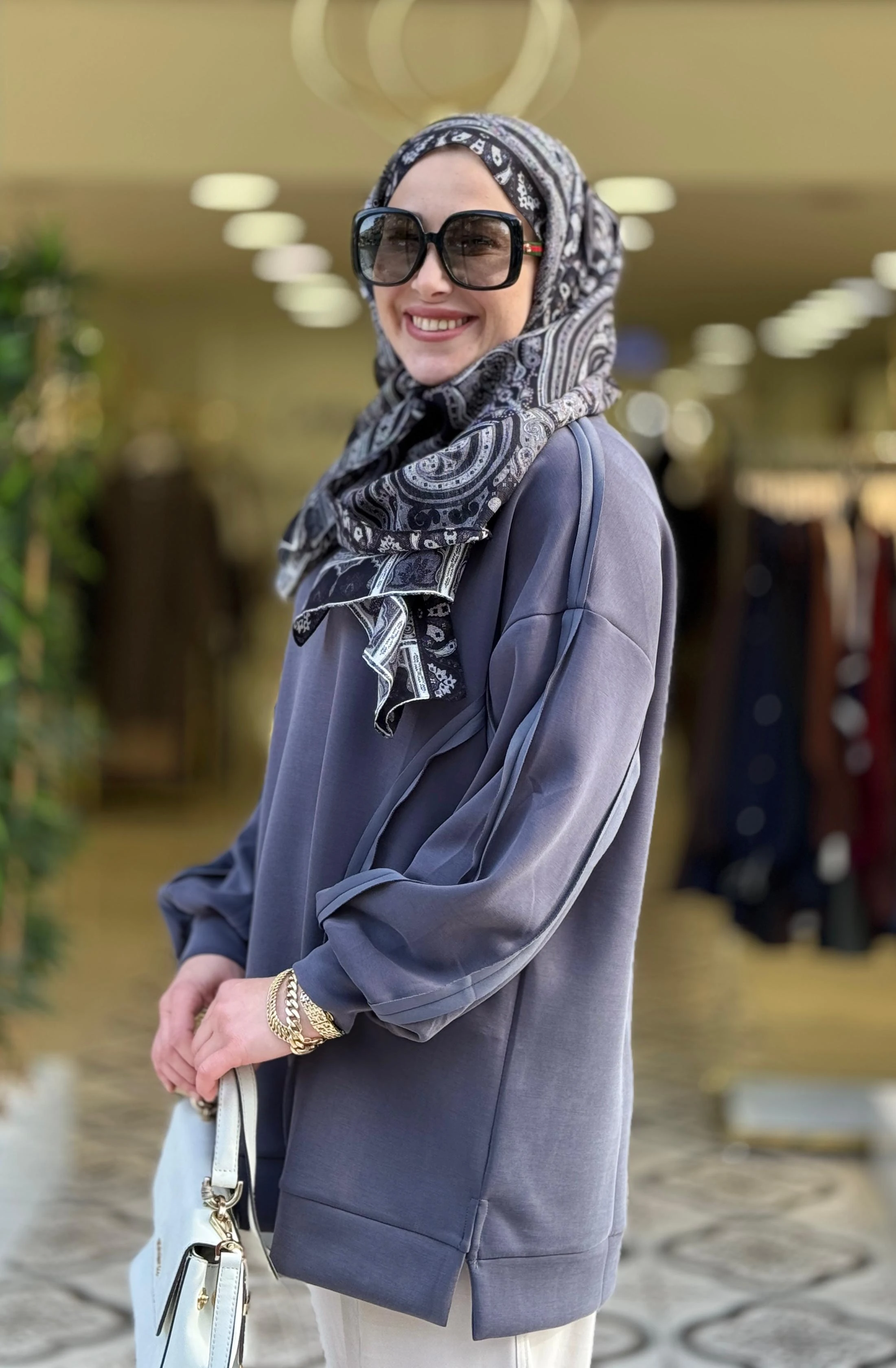 PELİT SWEATSHİRT - ANTRASİT