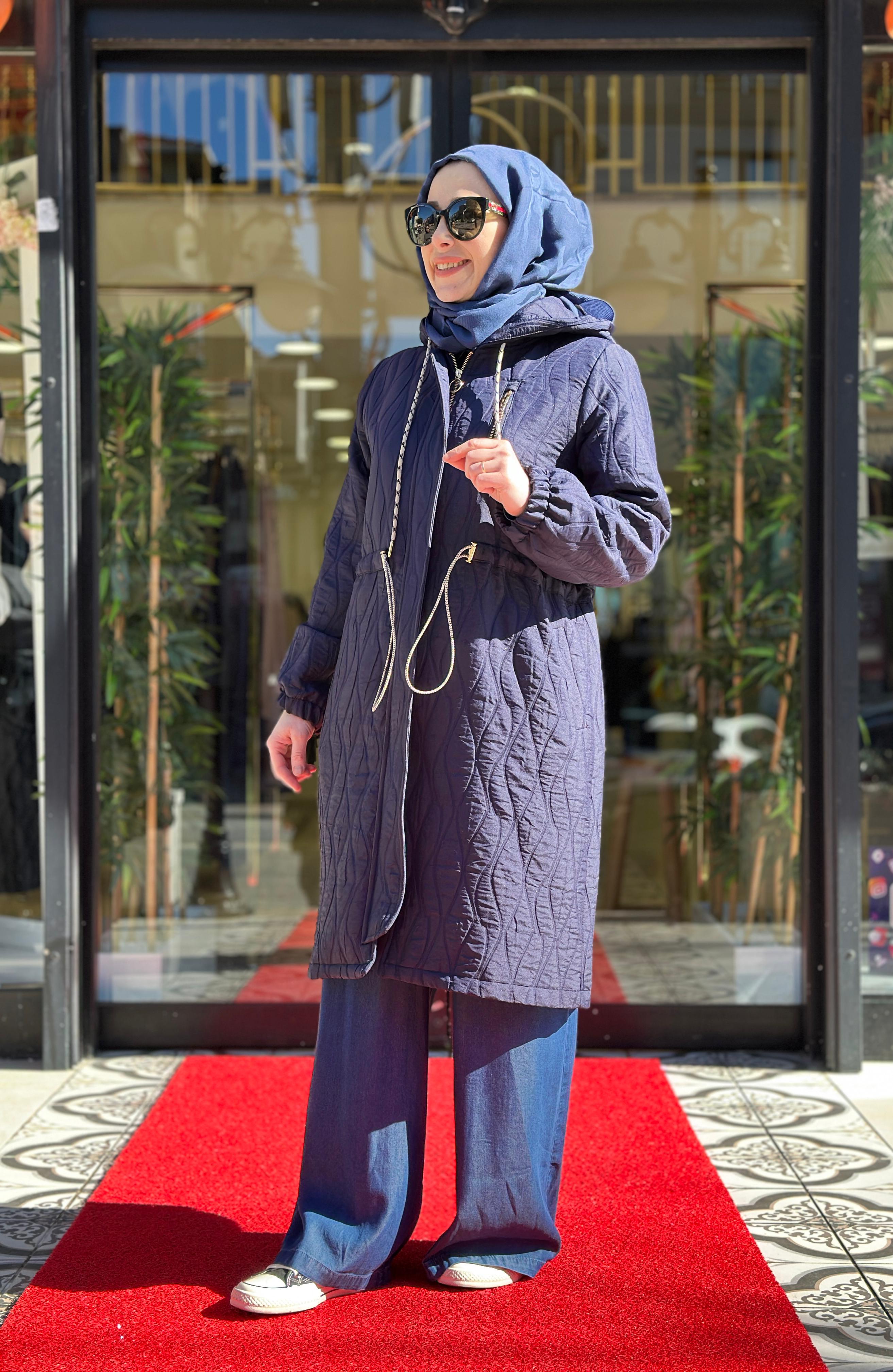 LUNA KAP - LACİVERT