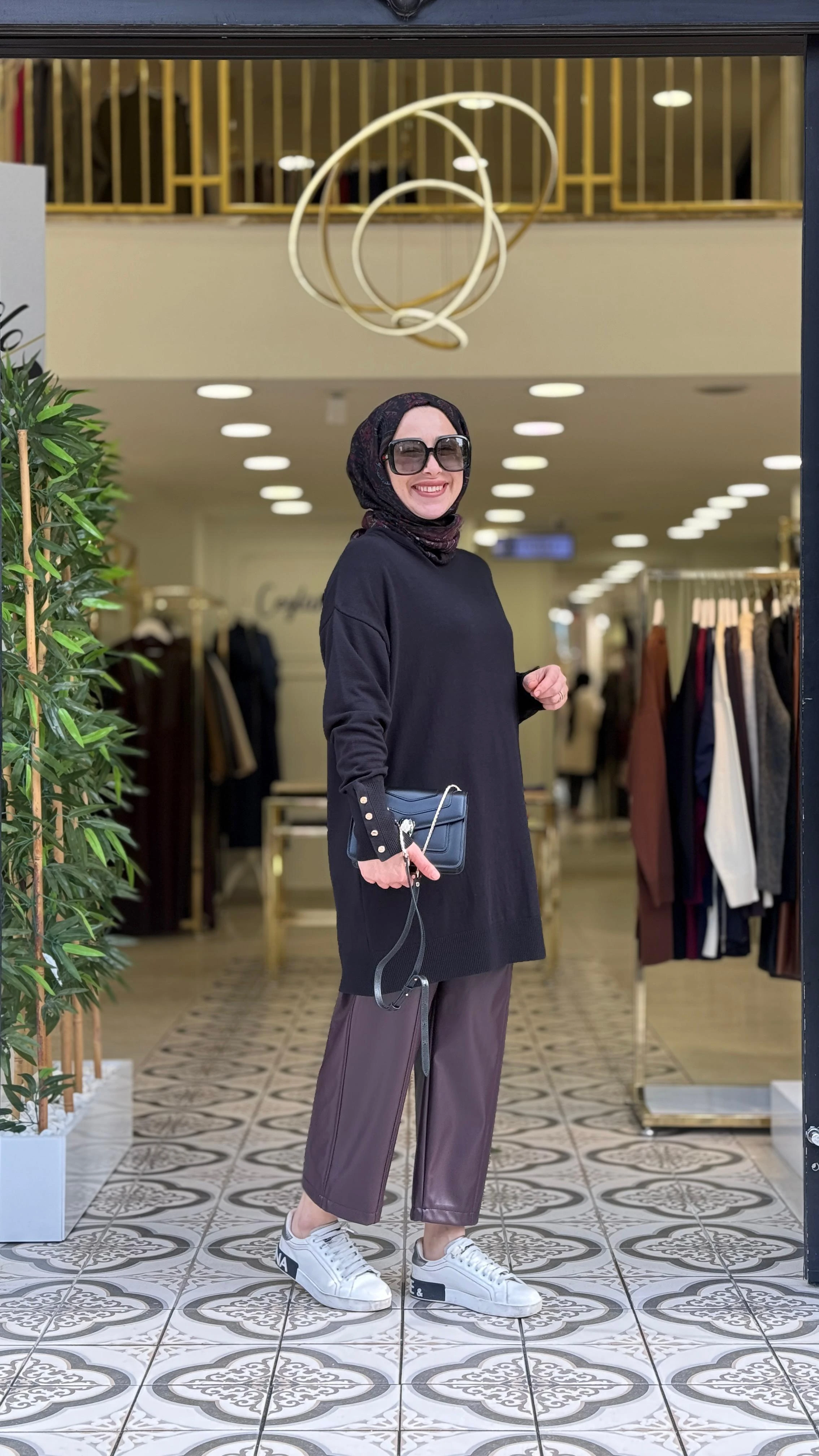 BERRAK DÜĞMELİ TRİKO TUNİK