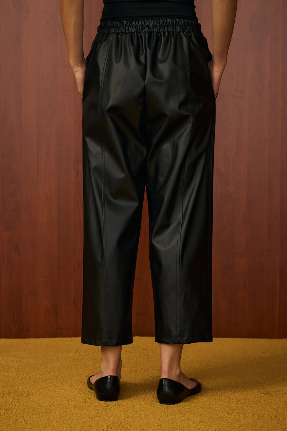 MERWİSH DERİ PANTOLON