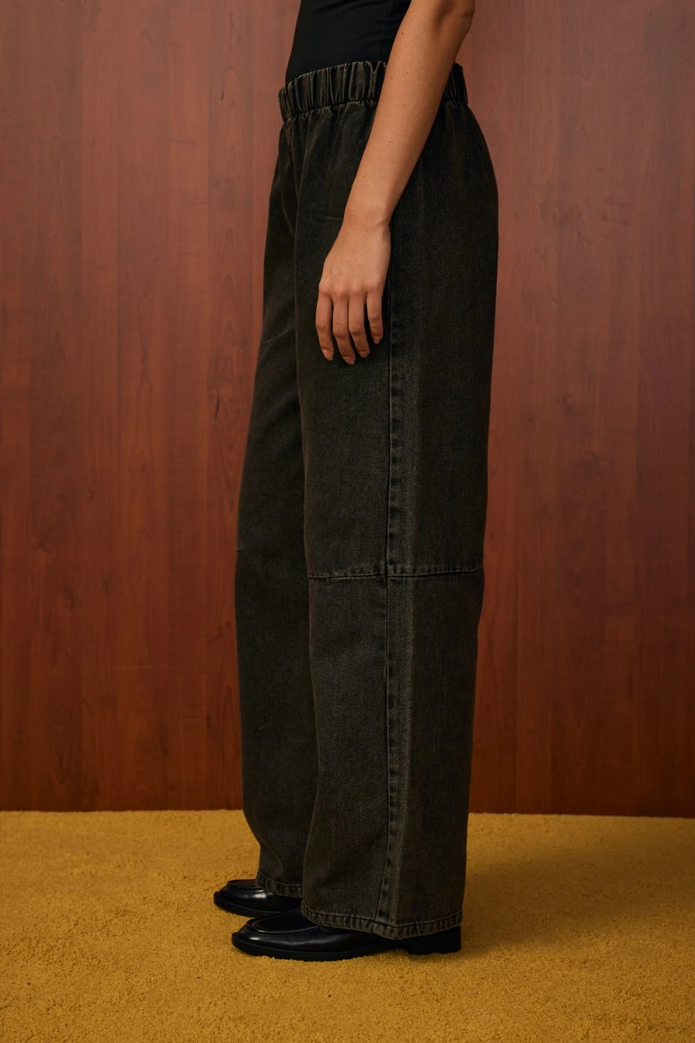 MERWİSH MARA PALAZZO DENİM - ANTRASİT