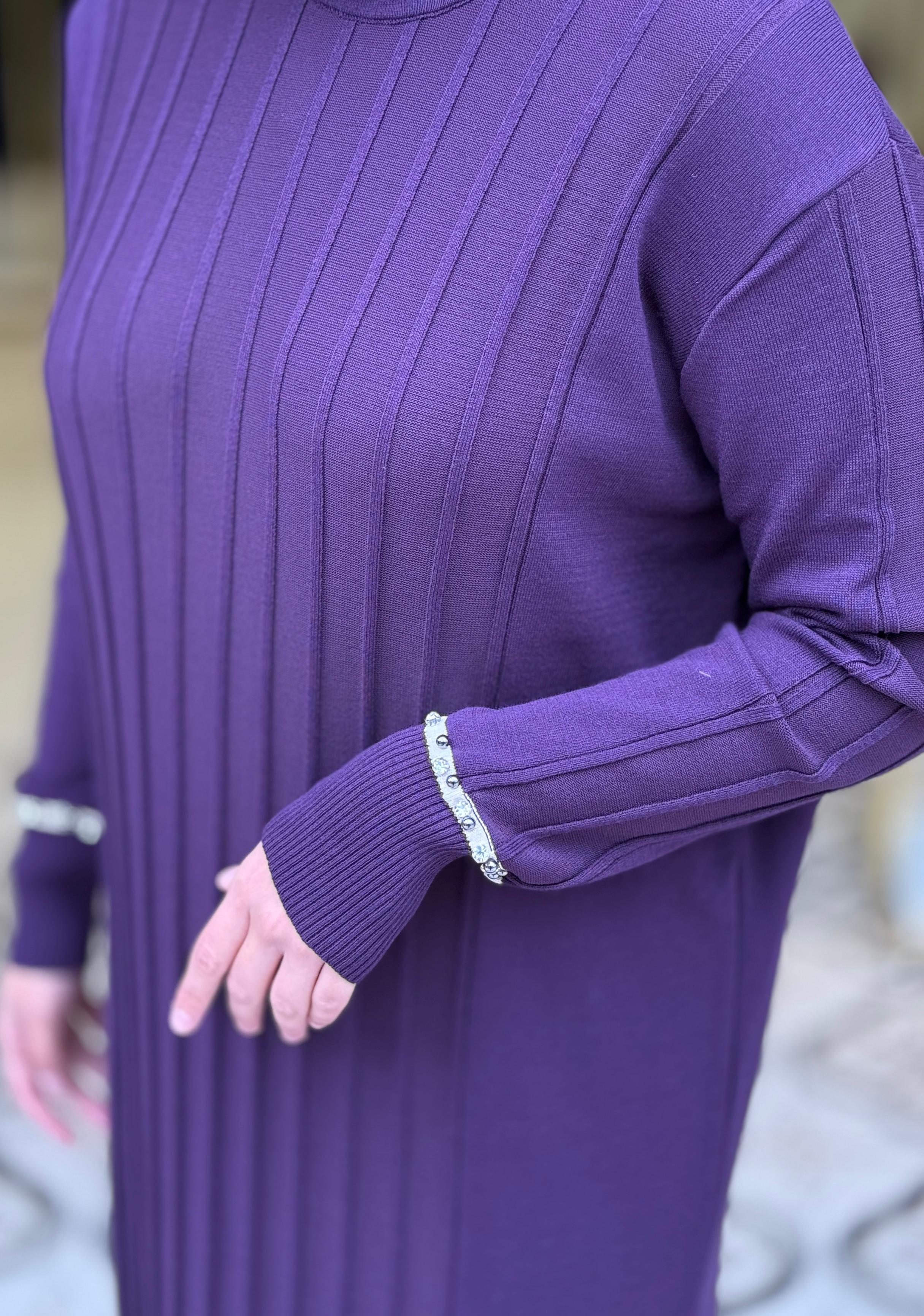 DAVİN UZUN TRİKO ELBİSE