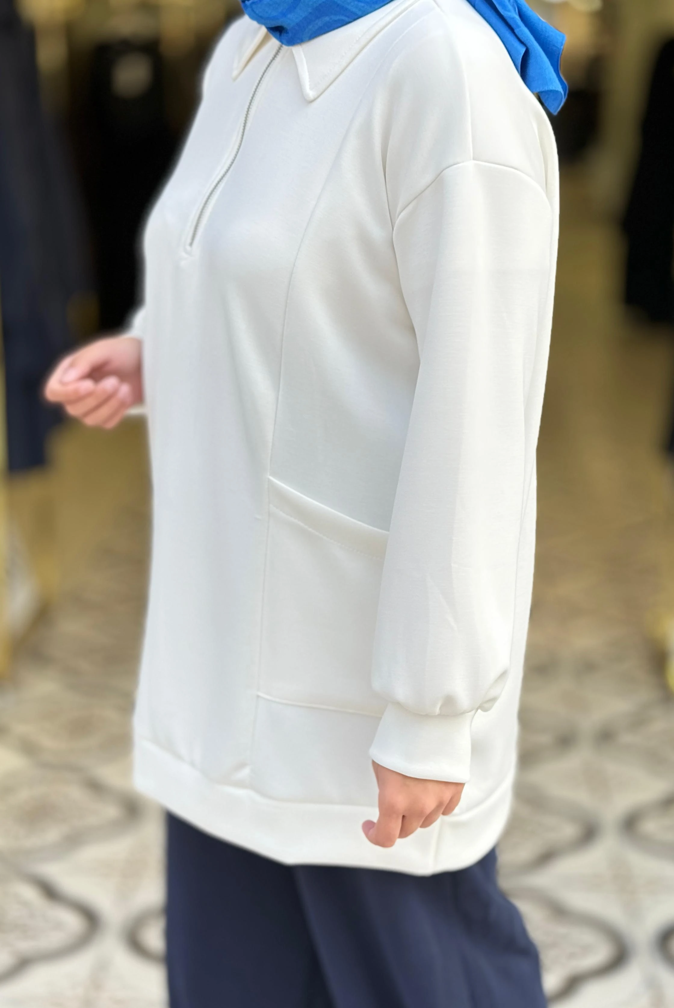 MİSA TUNİK - BEYAZ