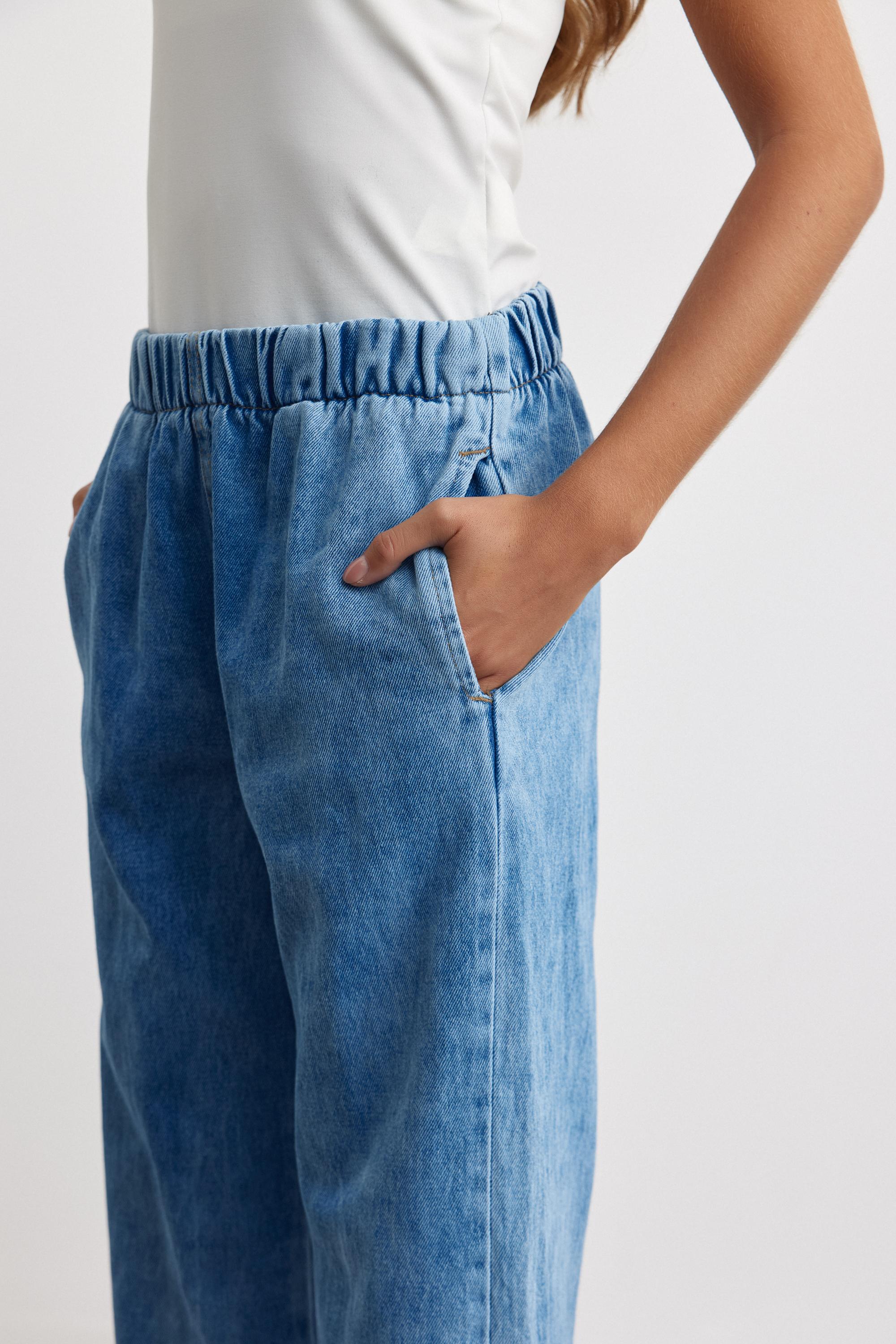 PLAZZO NEW DENİM PANTOLON