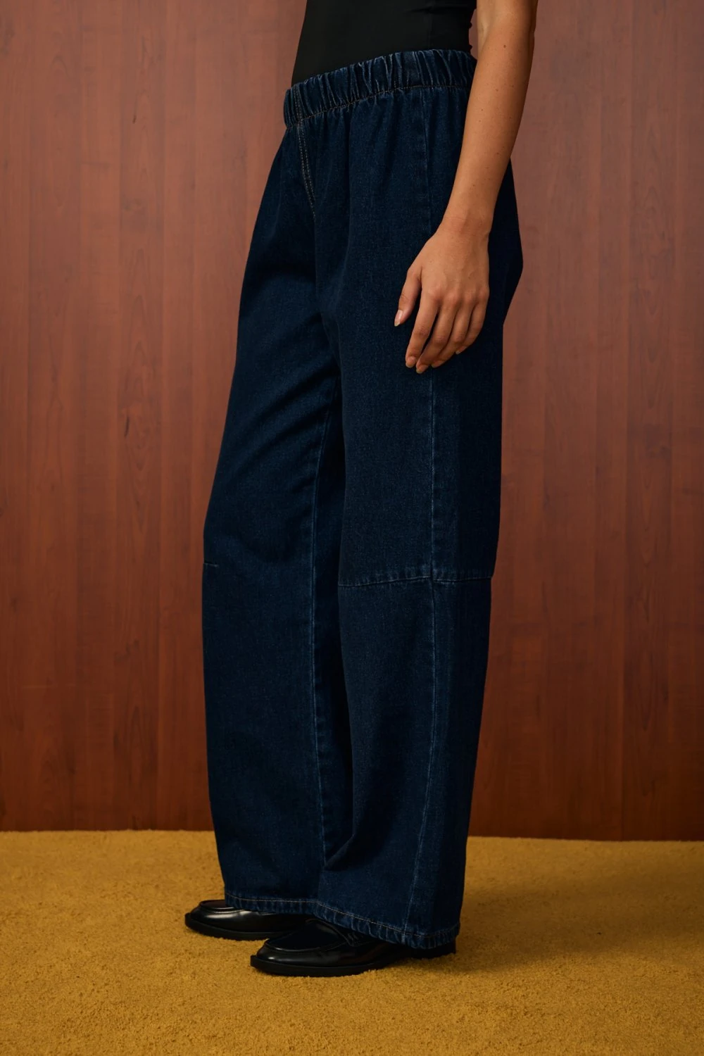 MERWİSH MARA PALAZZO DENİM - LACİVERT