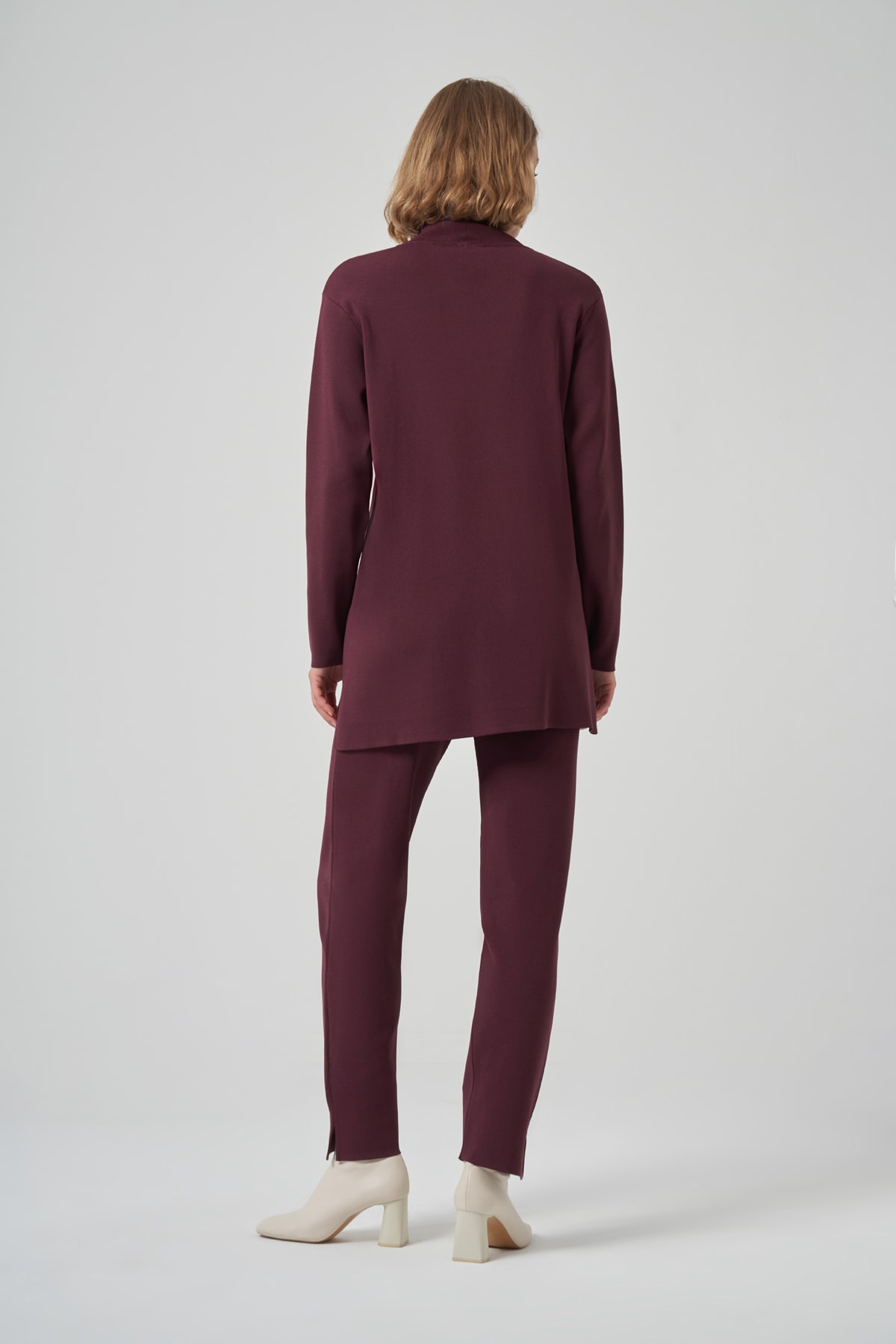 NUSS ALOFİ PANTOLON TAKIM - BORDO