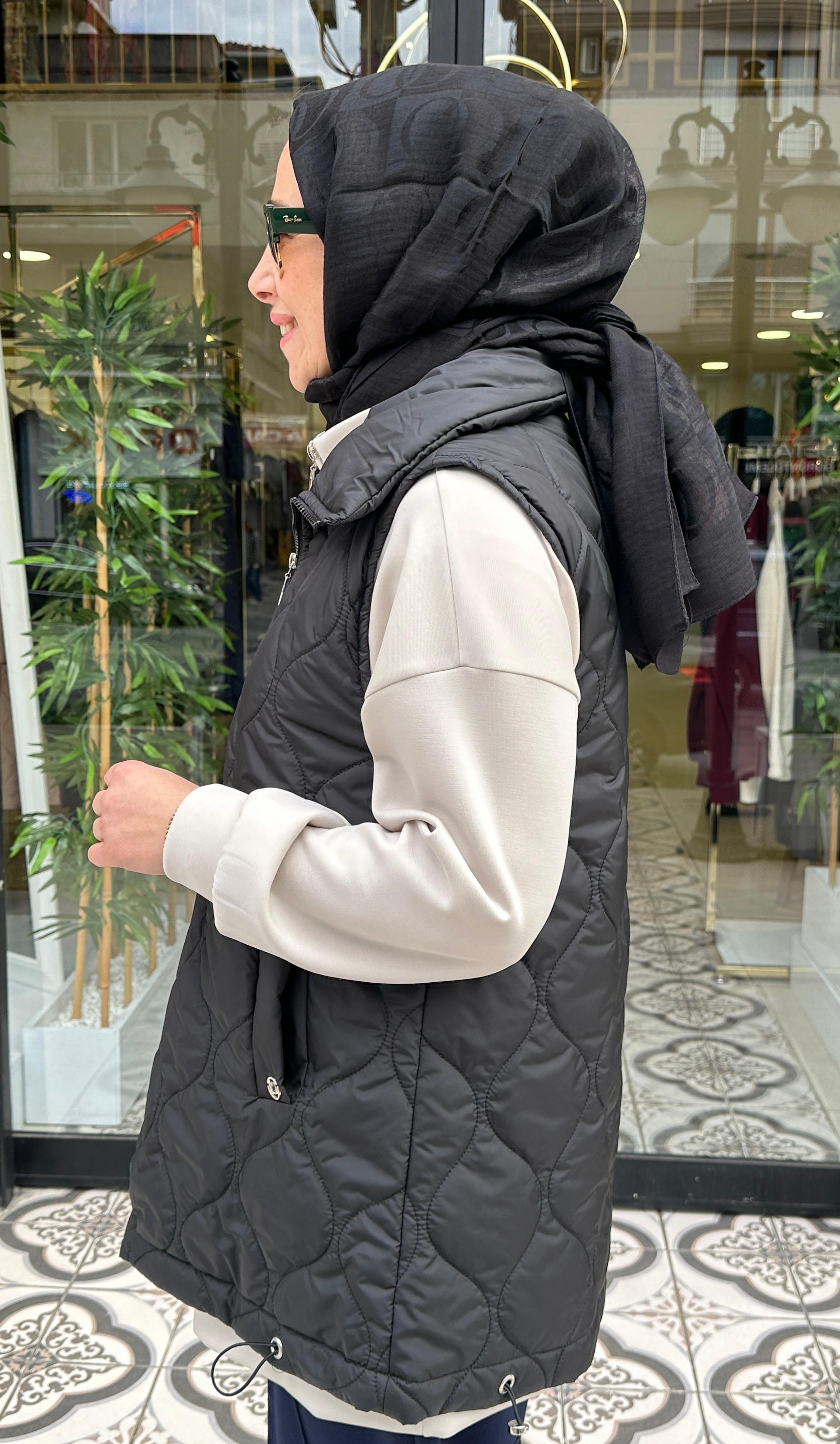 SOĞAN DESEN KAPİTONE YELEK