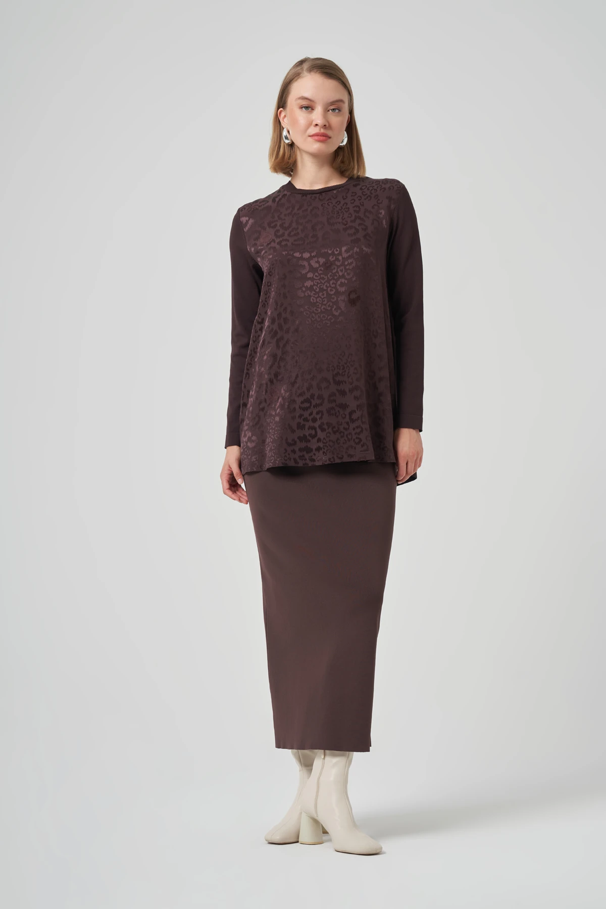 NUSS RABATA MERSERİZE TUNİK