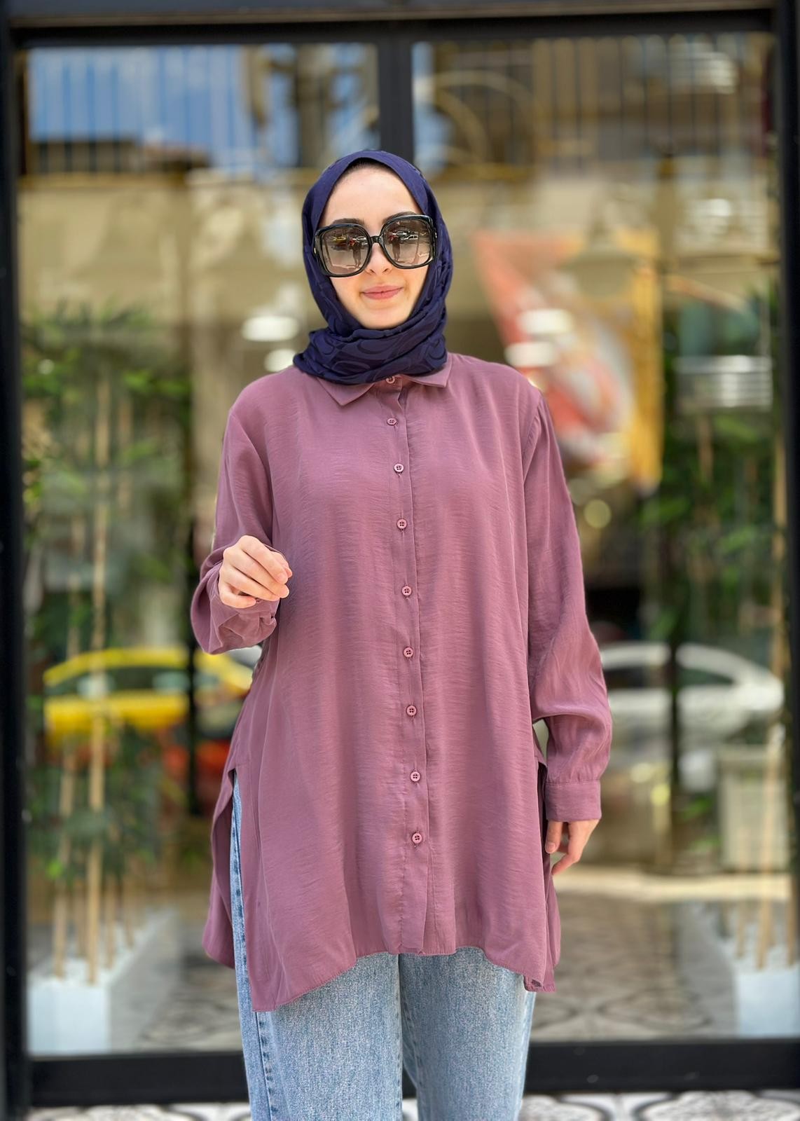RİYA GÖMLEK - GÜL KURUSU