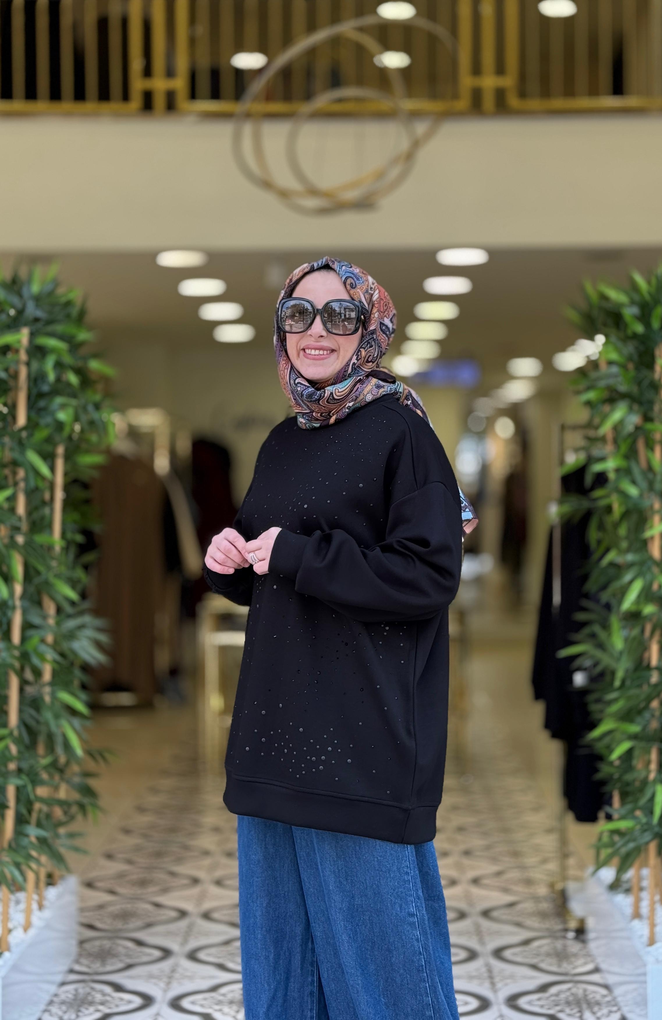 FREEZE TAŞLI SWEAT