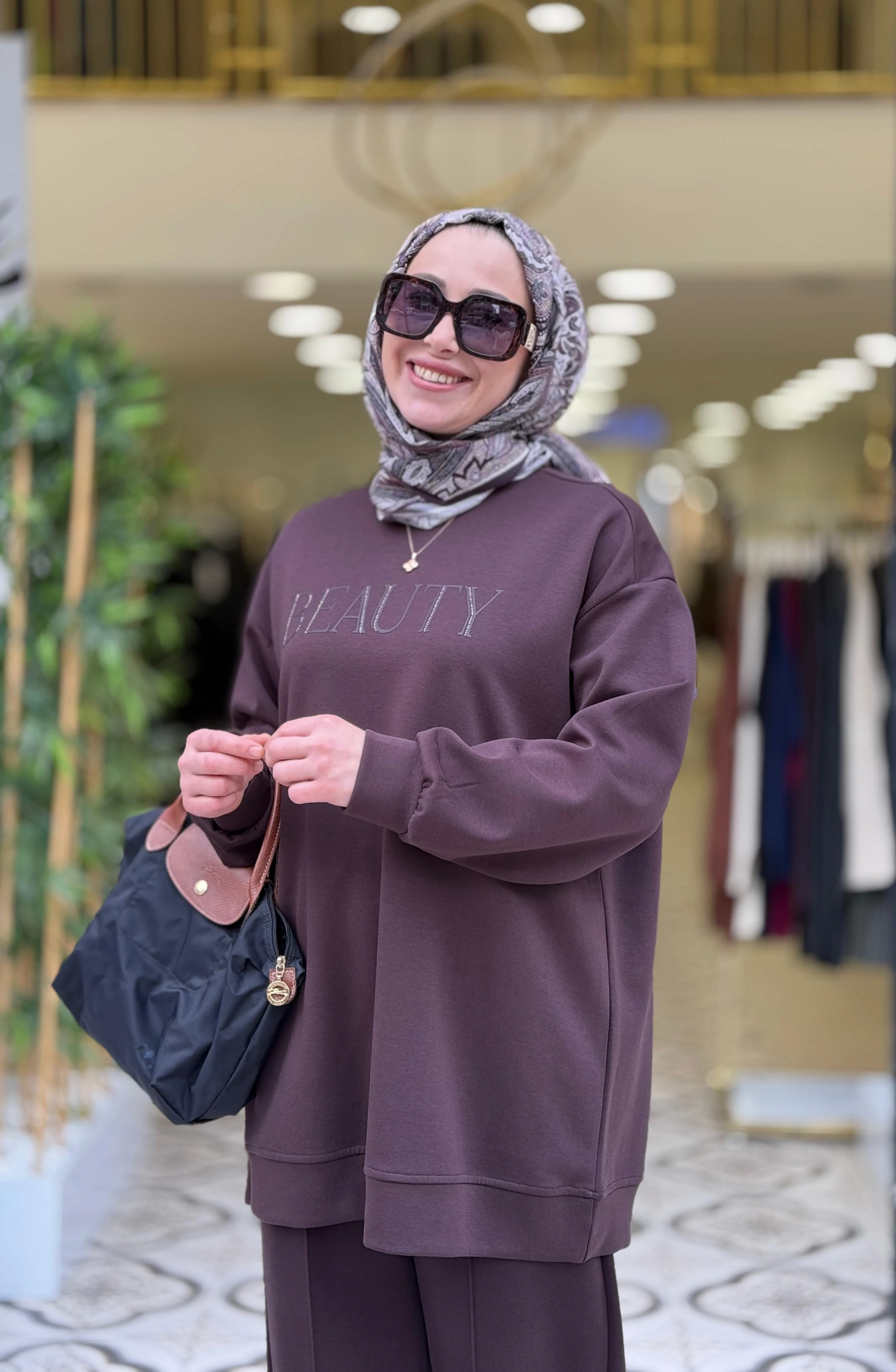 BEAUTY PANTOLONLU TAKIM - KAHVE