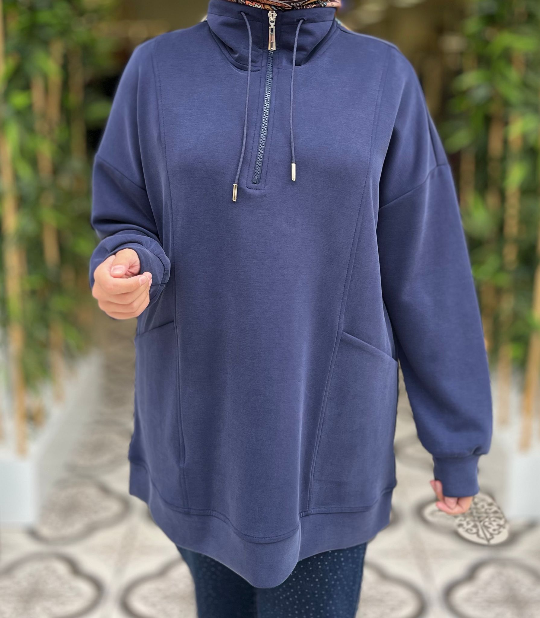 BELLİS SWEAT - LACİVERT