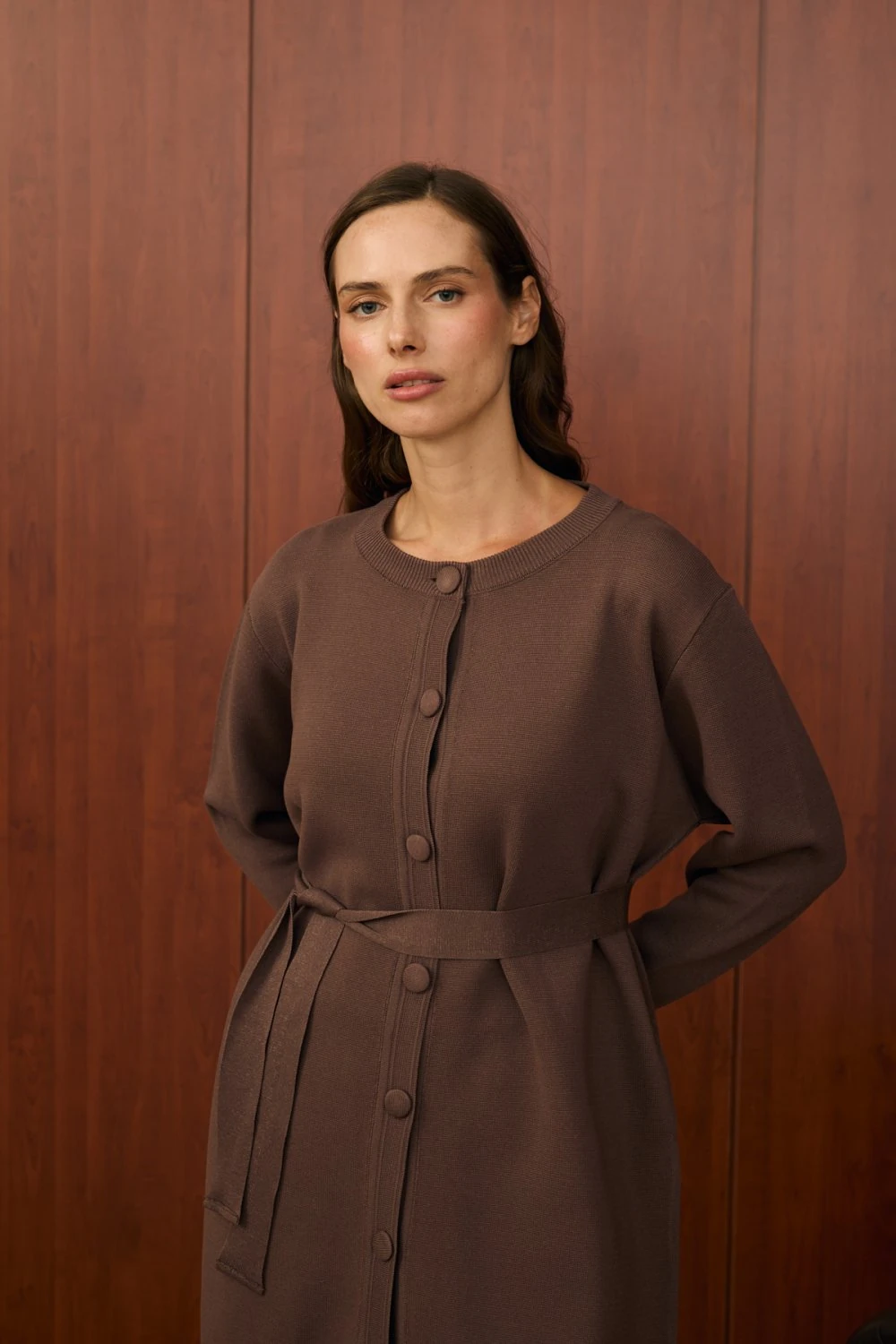 MERWİSH BOMBER HIRKA - KAHVE