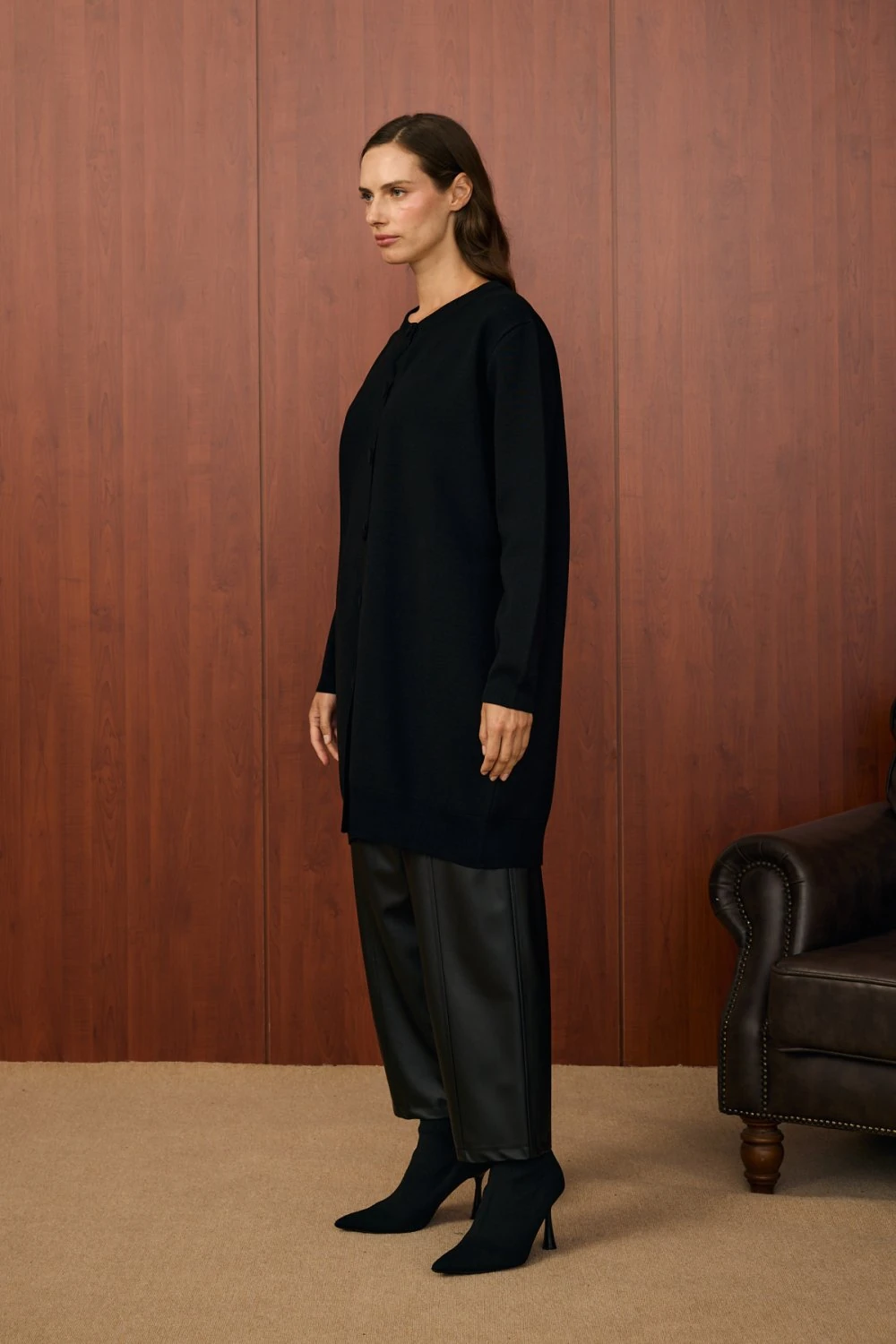 MERWİSH BOMBER HIRKA - SİYAH