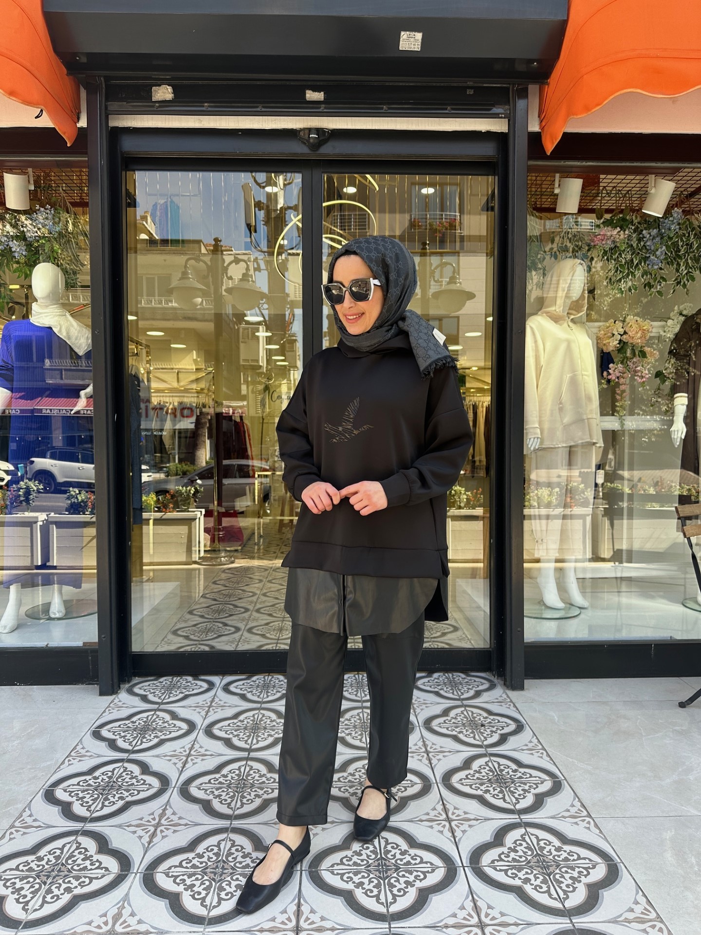 ANKA DERİ İÇLİKLİ SWEAT