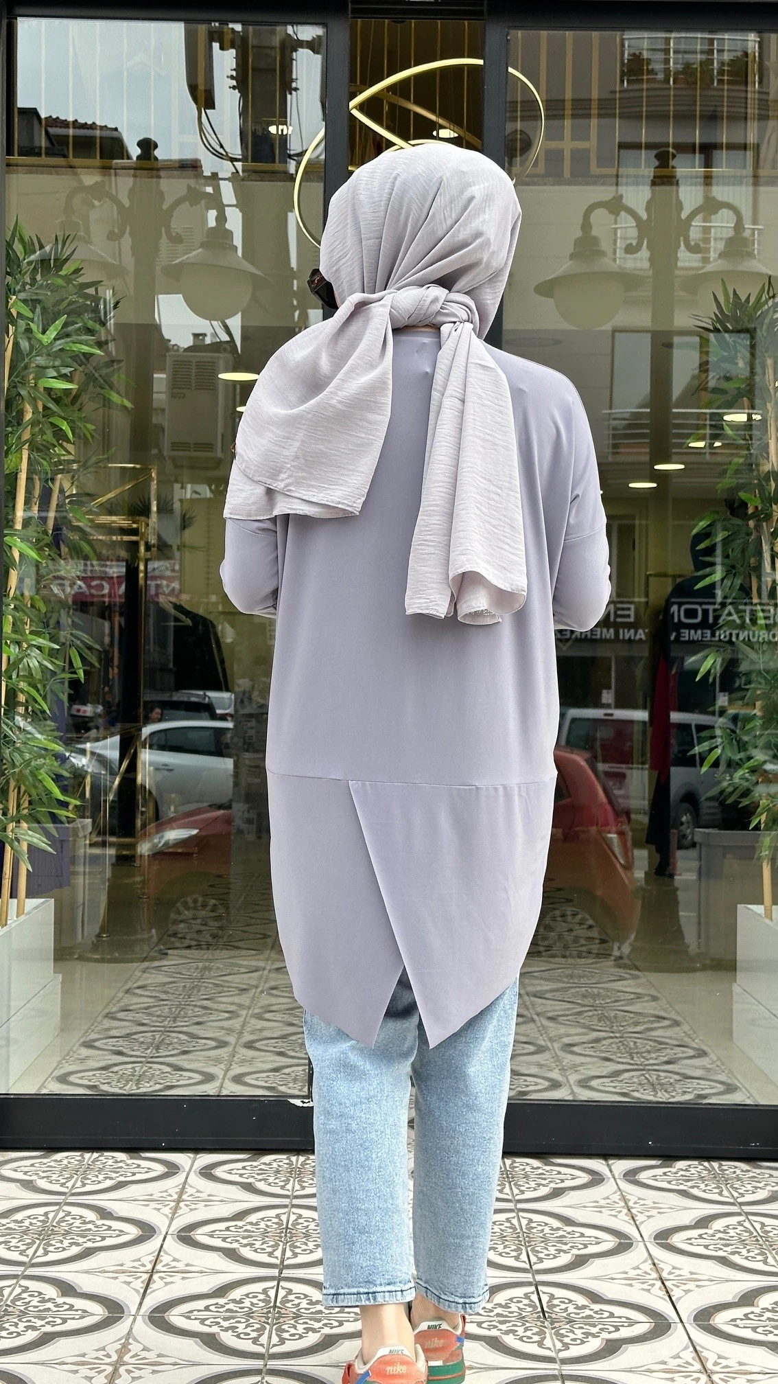 MAKAS  SANDY TUNİK - GRİ