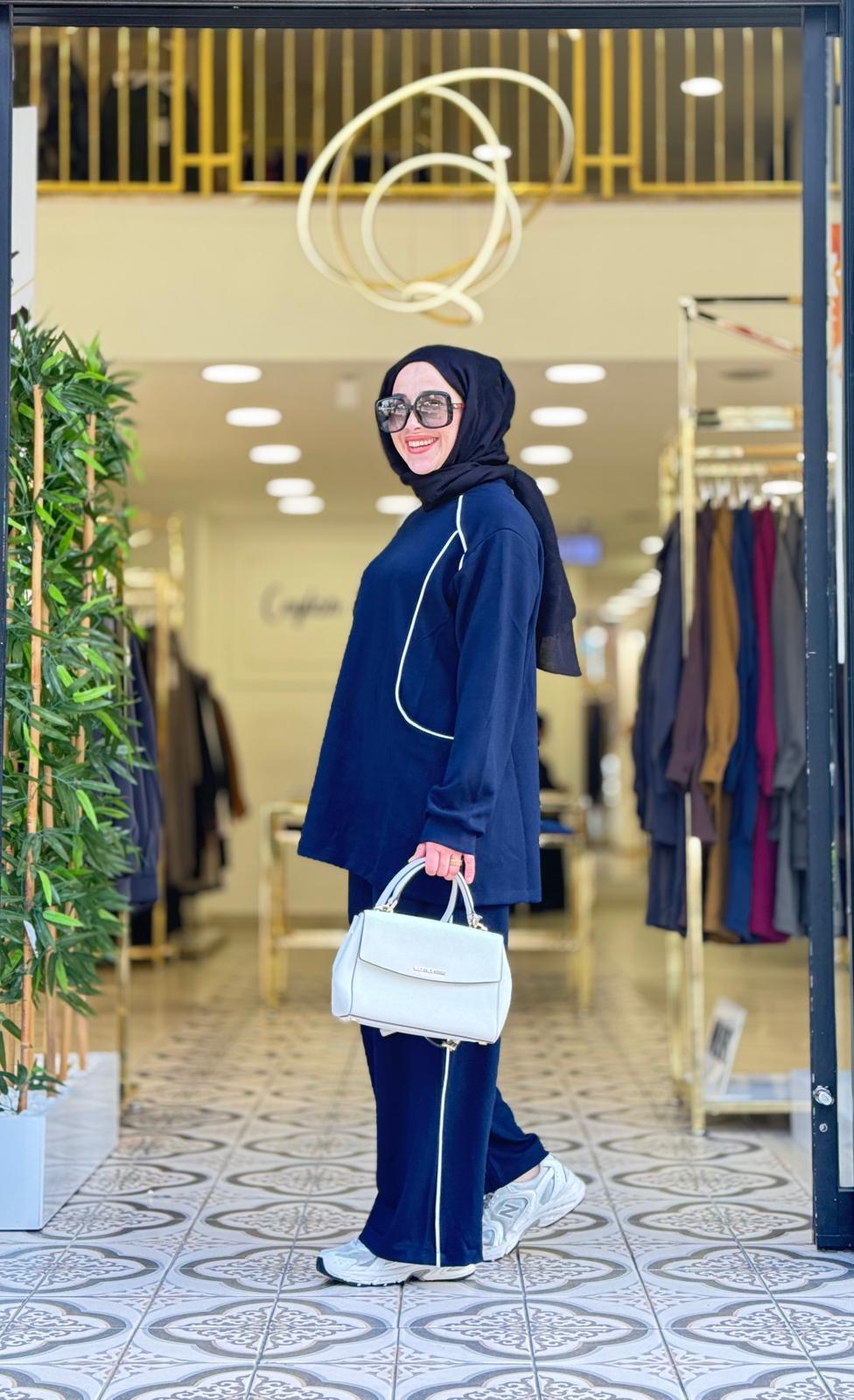 ELARA PANTOLONLU TAKIM - LACİVERT