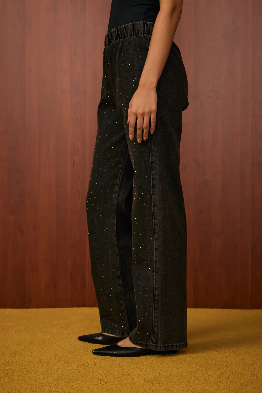 MERWİSH PALAZZO TAŞLI DENİM